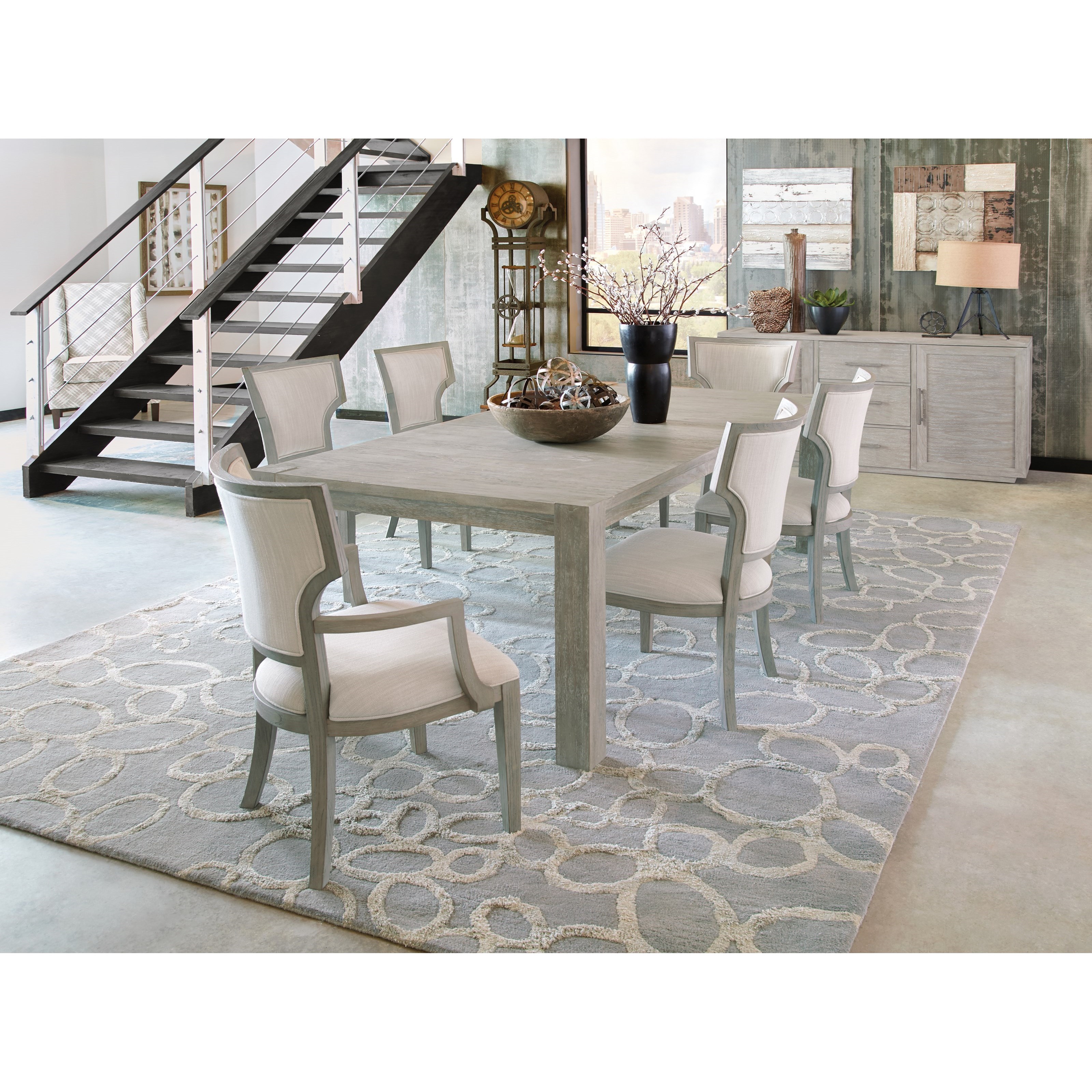 Fan back sales upholstered chair